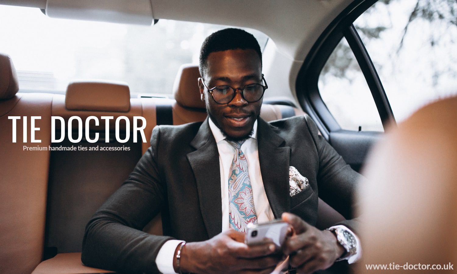 Black-owned handmade men’s ties by Tie Doctor jamii