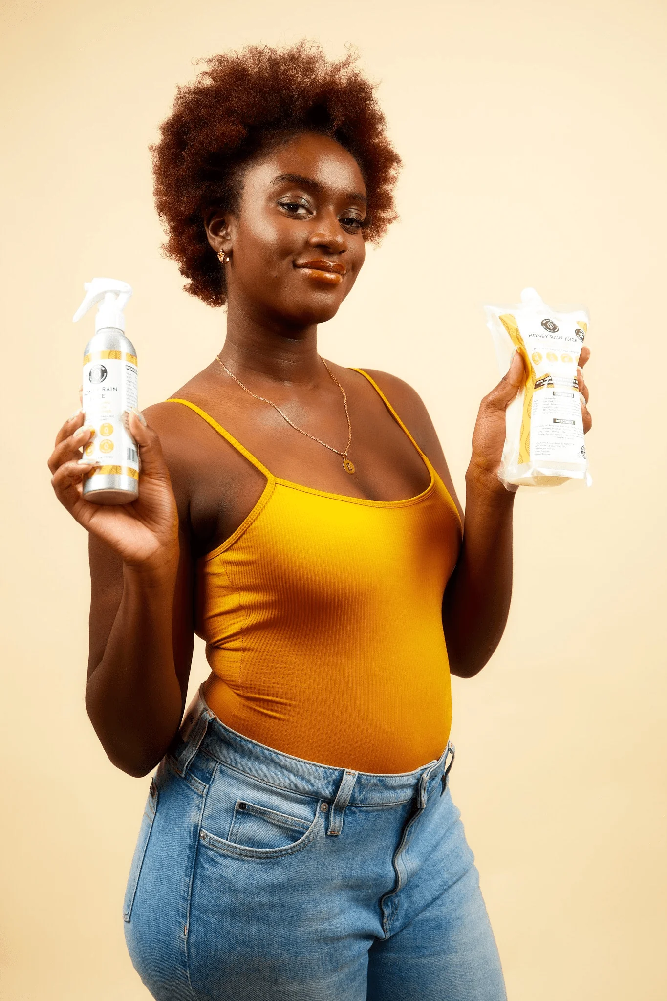 natural haircare for Afro and mixed-race hair by ROOT2TiP black-owned curly coily hair jamii
