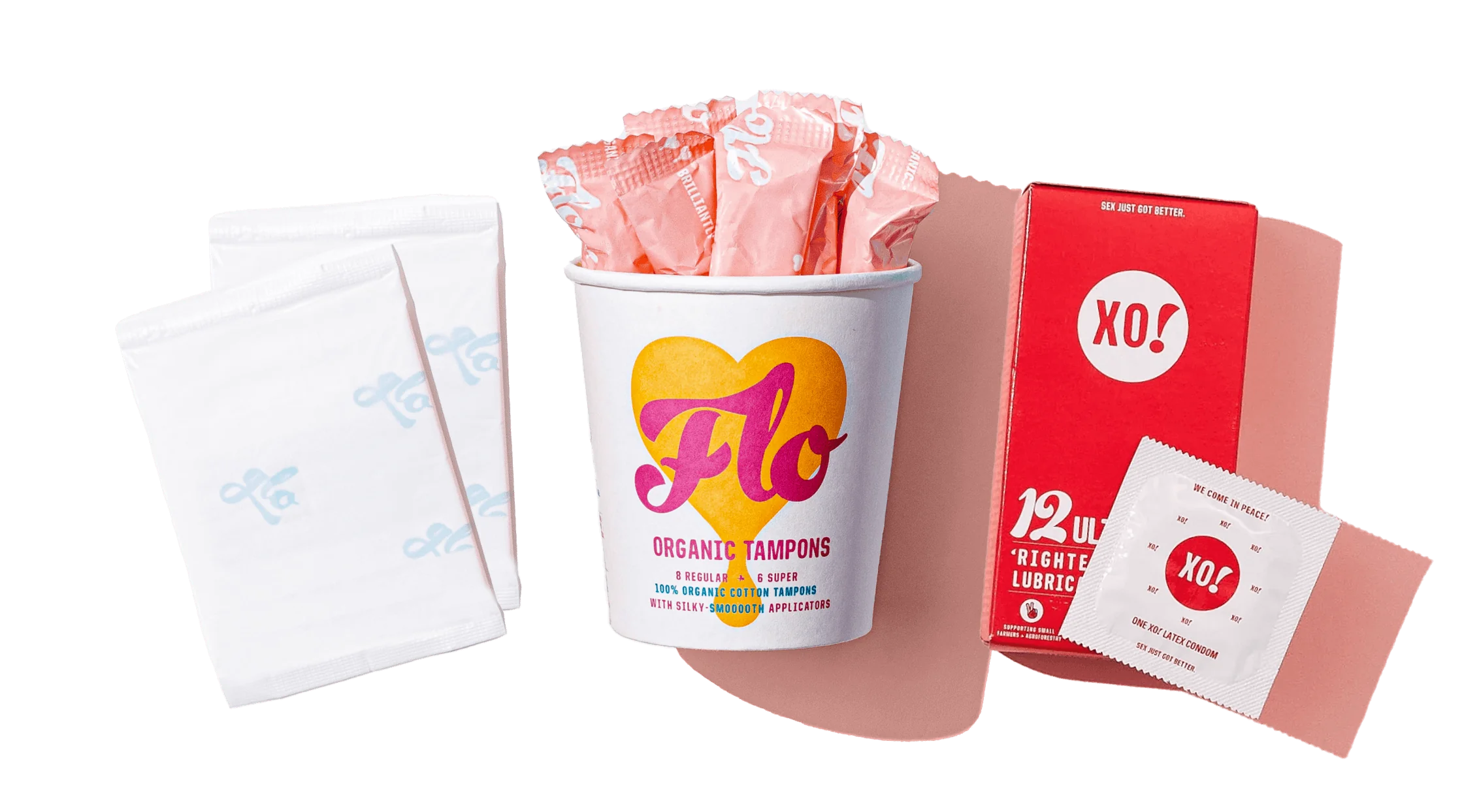 eco-friendly period products here we flo jamii tampons period card plastic-free sanitary towels