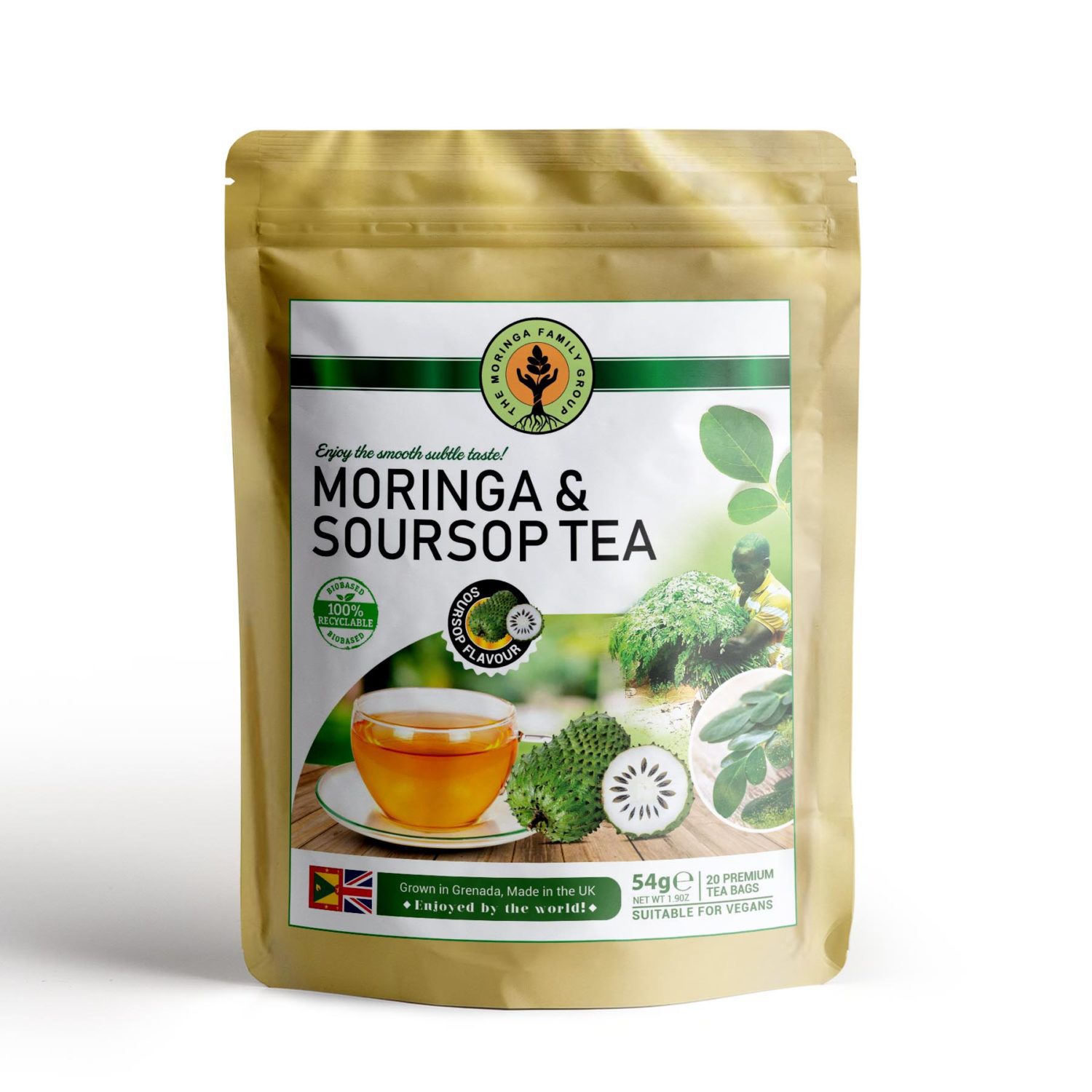 Moringa & Soursop Tea - Jamii