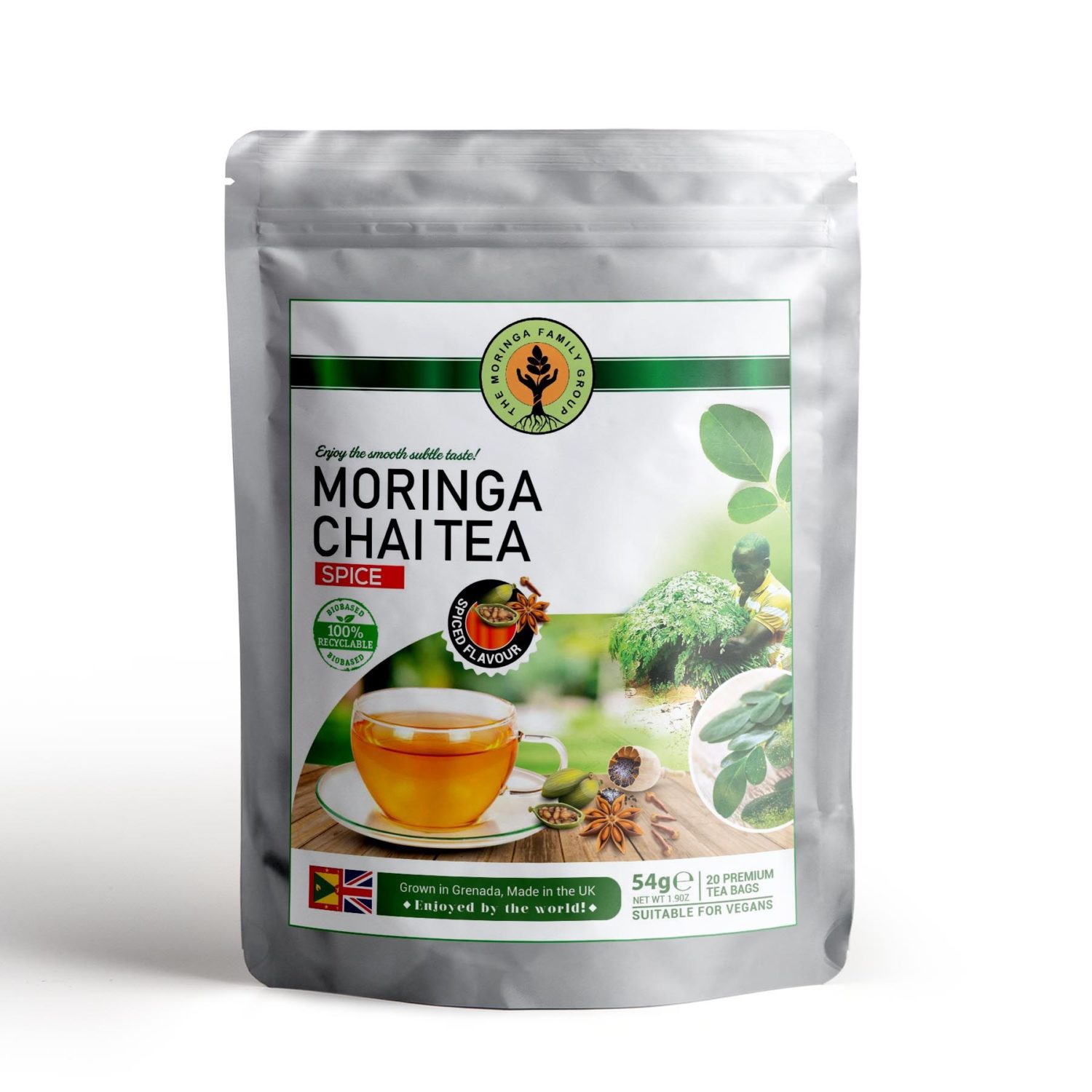 Moringa Chai Spice Tea - Jamii