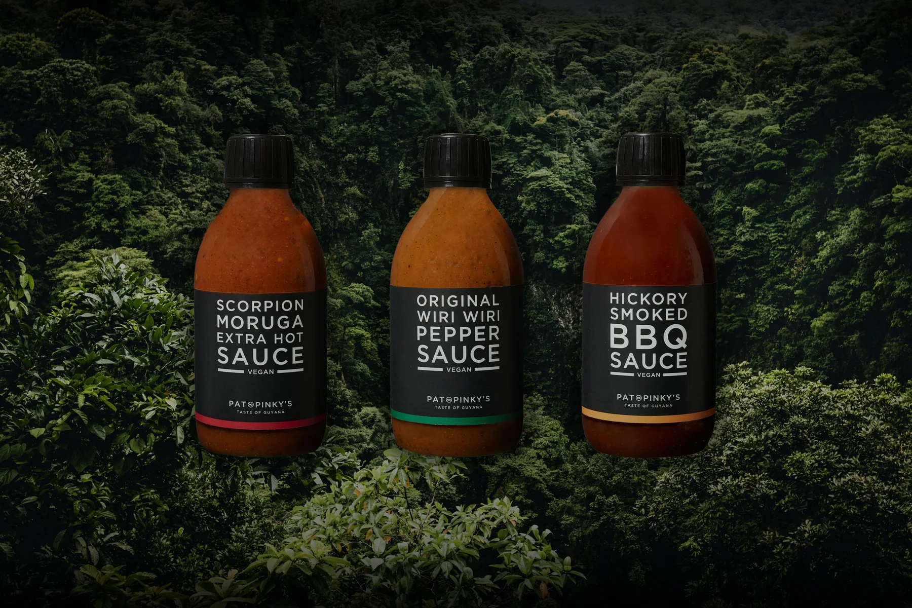 authentic Caribbean hot sauce by Pat & Pinky's jamii black-owned bbq
