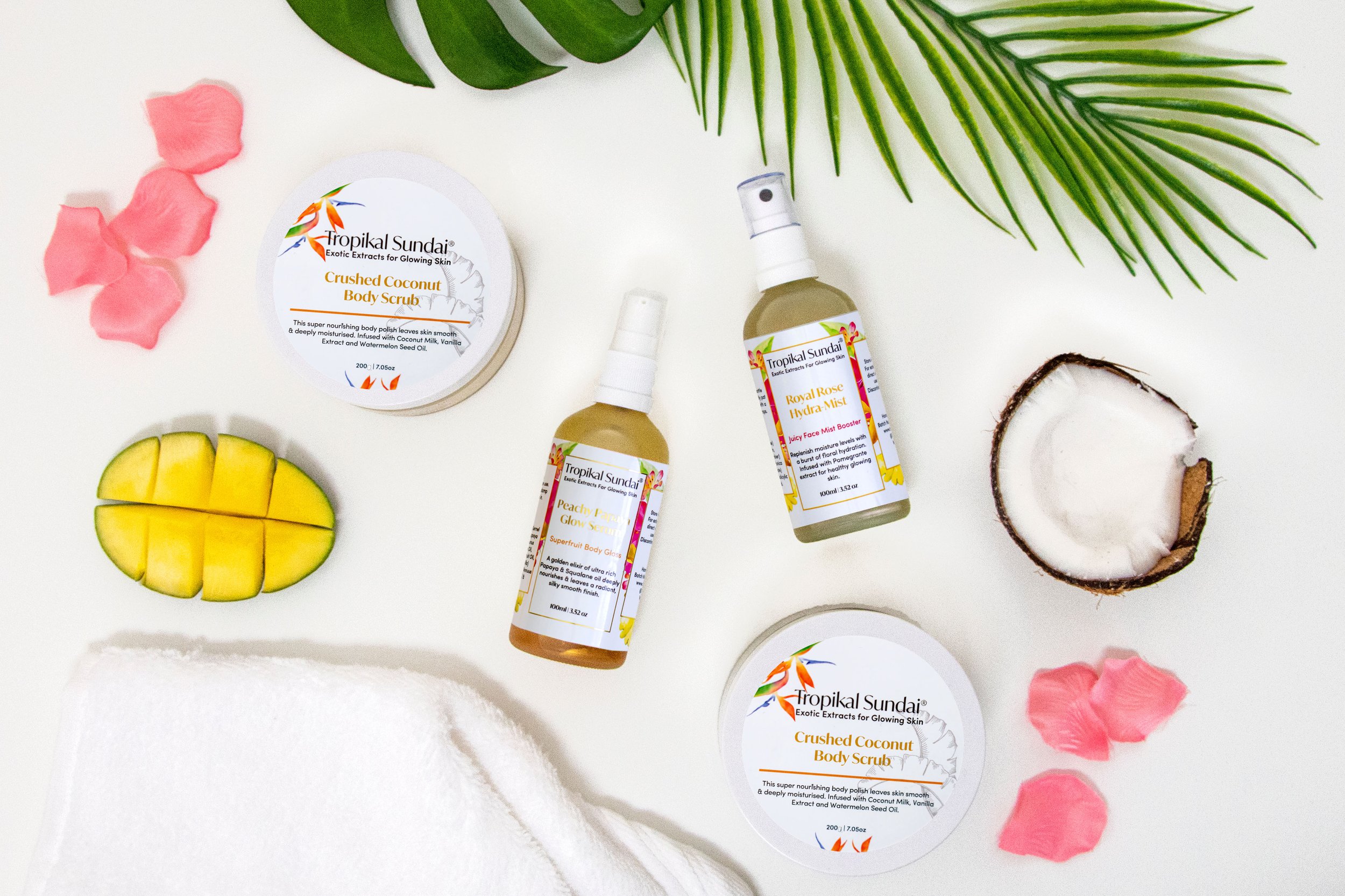 Black-owned natural glow skincare by Tropikal Sundai jamii organic
