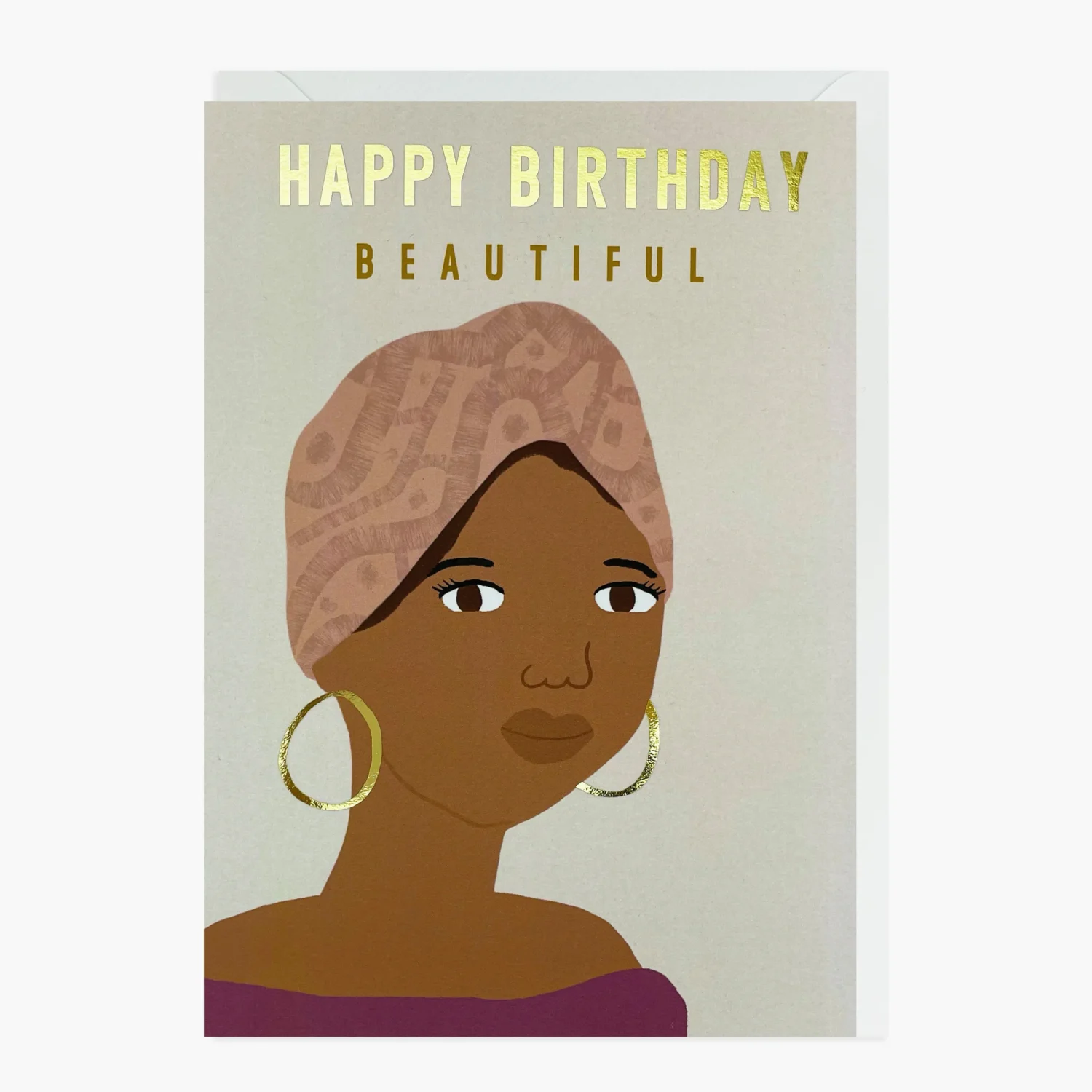 Happy Birthday Beautiful Birthday Card - Jamii