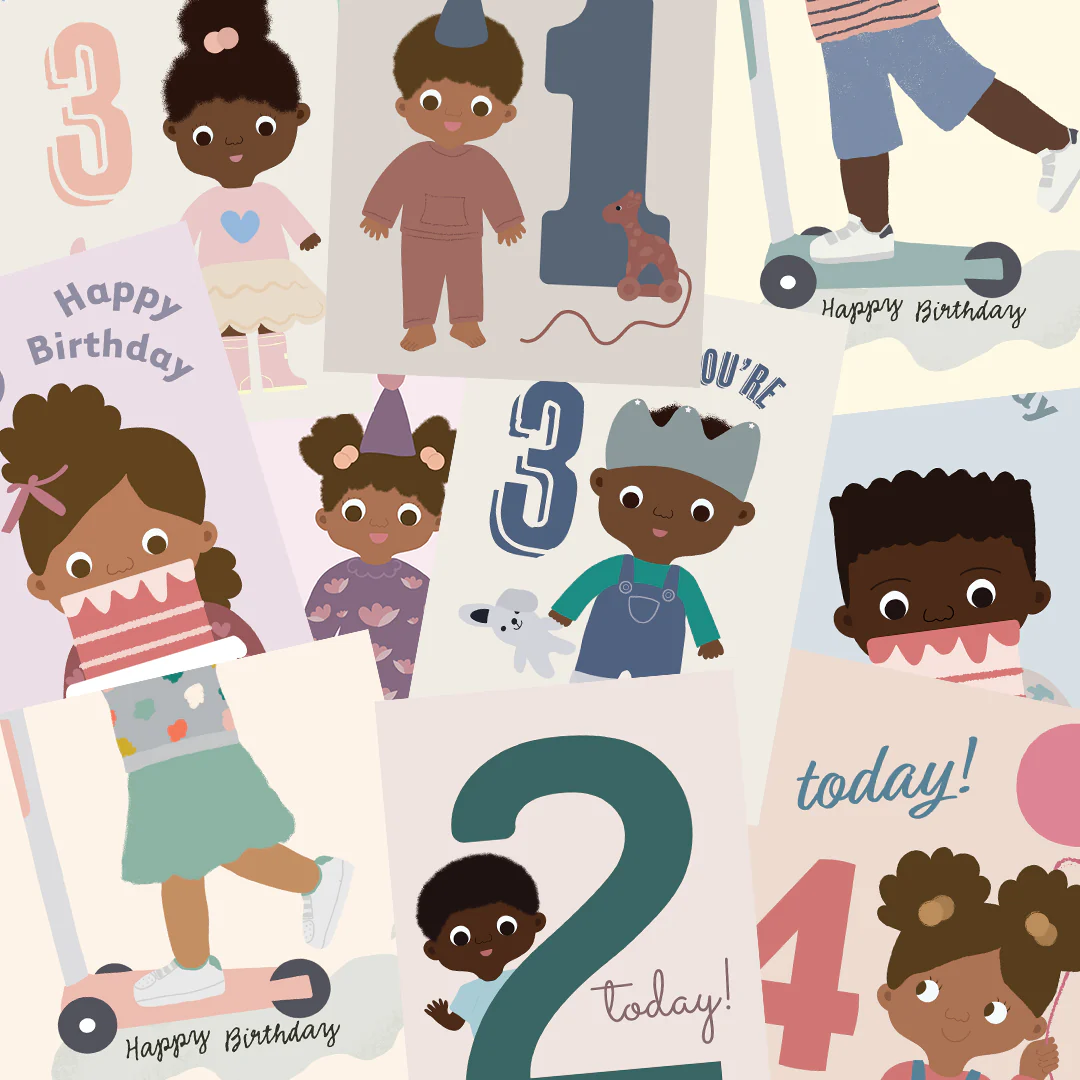 Cards for Black and mixed-race children - This Is Mi jamii black-owned