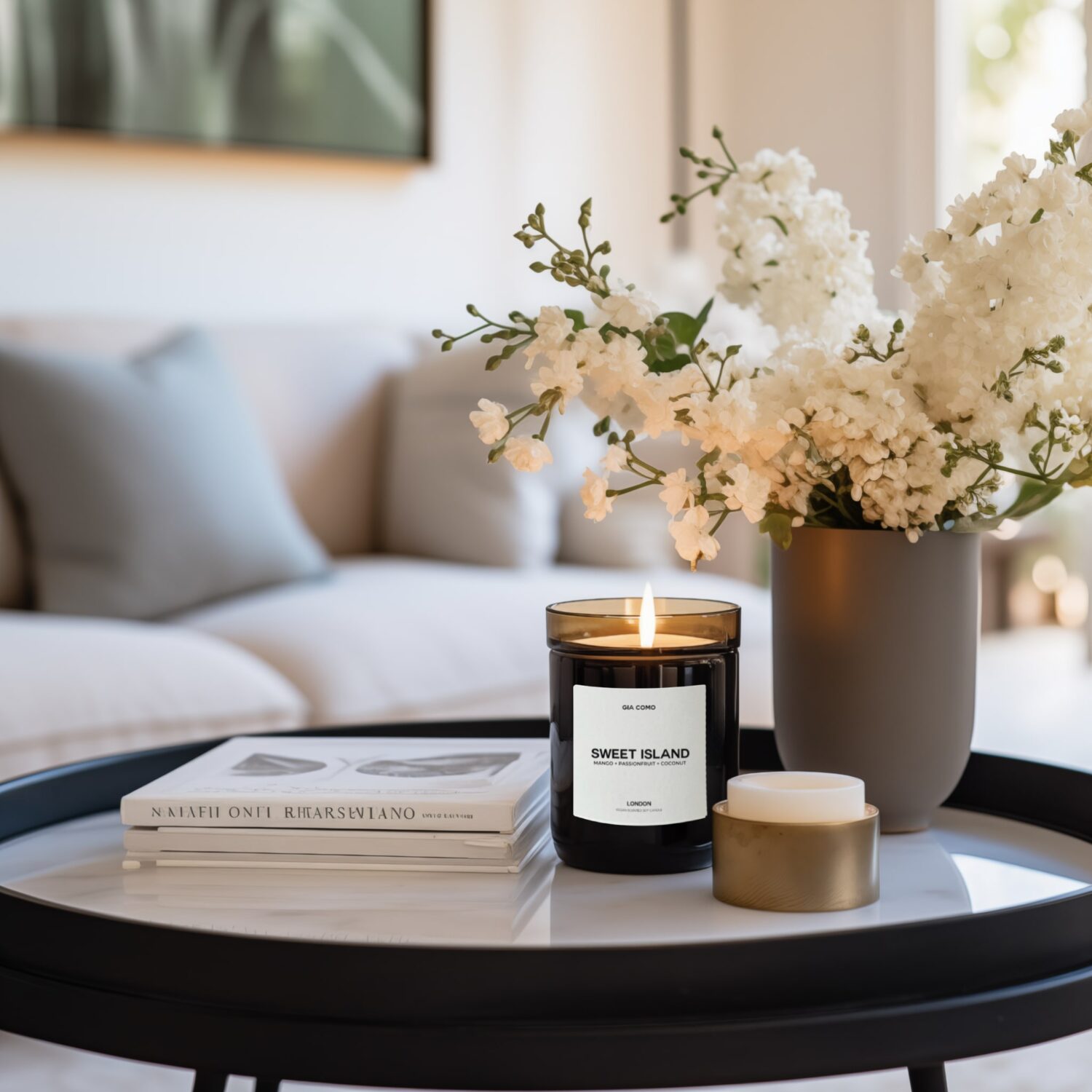 Black-owned scented candles gia como home fragrance diffusers jamii