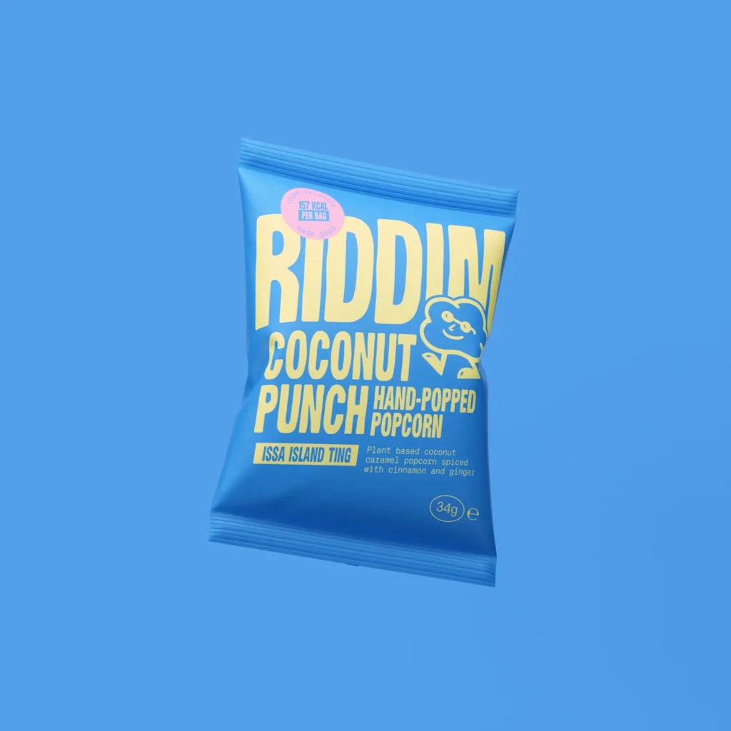 RIDDIM Caribbean plant-based snacks UK jared spencer black-owned jamii