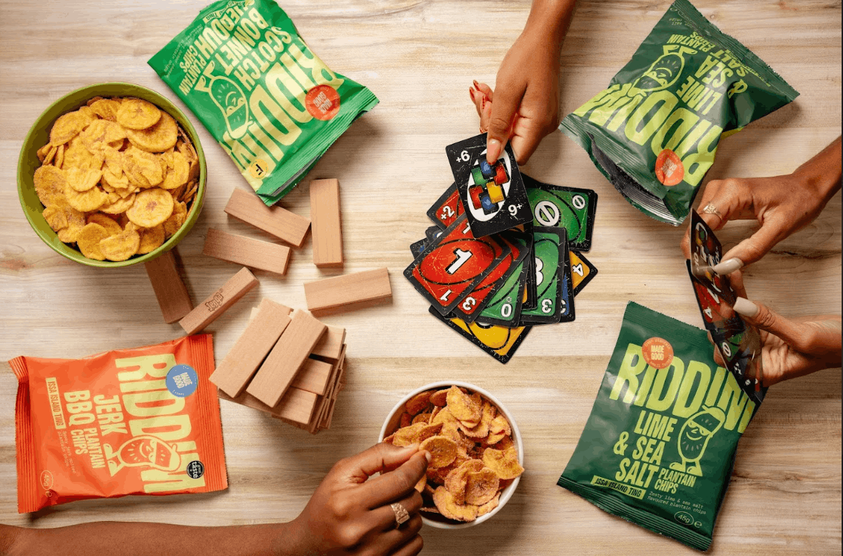 “Our mission is to bring authentic, exciting Caribbean representation to the UK snack market”: How RIDDIM is bringing plant-based, island-inspired eats to supermarket shelves
